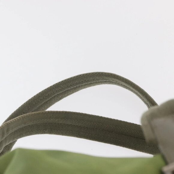 PRADA Backpack Nylon Green Silver Auth bs31165 main image 9